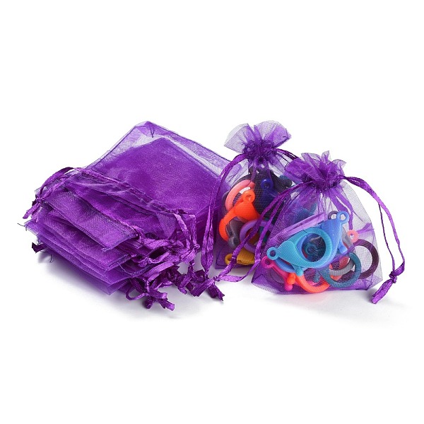 PandaHall Organza Gift Bags with Drawstring, Jewelry Pouches, Wedding Party Christmas Favor Gift Bags, Blue Violet, 9x7cm Organza Rectangle..., Purple
PandaHall Organza Gift Bags with Drawstring, Jewelry Pouches, Wedding Party Christmas Favor Gift Bags, Blue Violet, 9x7cm Organza Rectangle..., Purple