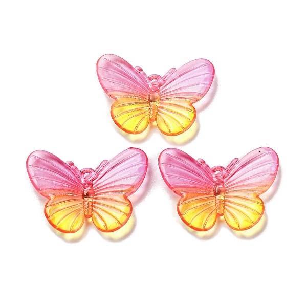 PandaHall Transparent Acrylic Pendants, Butterfly, Pale Violet Red, 20x26x3mm, Hole: 1.4mm Acrylic Butterfly
PandaHall Transparent Acrylic Pendants, Butterfly, Pale Violet Red, 20x26x3mm, Hole: 1.4mm Acrylic Butterfly