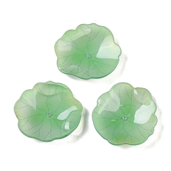 PandaHall Lotus Leaf Bead Caps, for DIY Jewelry Making, Lime Green, 25~29x4~6mm, Hole: 1~1.2mm Acrylic
PandaHall Lotus Leaf Bead Caps, for DIY Jewelry Making, Lime Green, 25~29x4~6mm, Hole: 1~1.2mm Acrylic