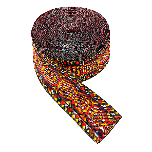 PandaHall Ethnic style Embroidery Polyester Ribbons, Jacquard Ribbon, Garment Accessories, Single Face Floral Pattern, Red, 1-3/8 inch(34mm)...
PandaHall Ethnic style Embroidery Polyester Ribbons, Jacquard Ribbon, Garment Accessories, Single Face Floral Pattern, Red, 1-3/8 inch(34mm)...