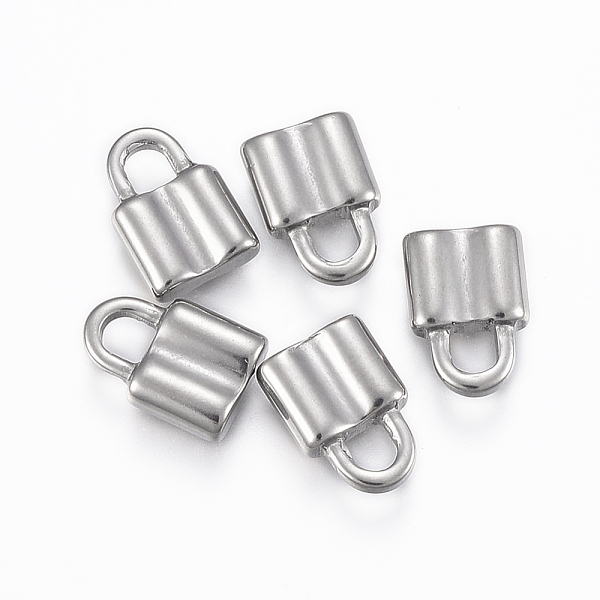 PandaHall 304 Stainless Steel Pendants, Padlock, Stainless Steel Color, 12x8x3mm, Hole: 3.5x3mm 304 Stainless Steel Lock
PandaHall 304 Stainless Steel Pendants, Padlock, Stainless Steel Color, 12x8x3mm, Hole: 3.5x3mm 304 Stainless Steel Lock
