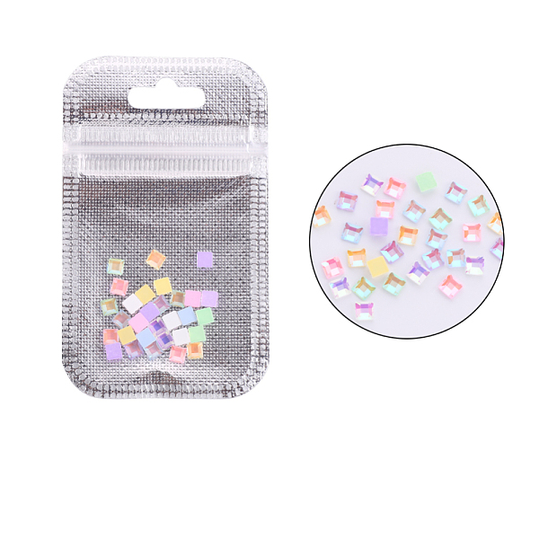 PandaHall 30Pcs 6 Colors Glass Rhinestone Cabochons, Color AB Style, Nail Art Studs, Nail Art Decoration Accessories, Square, Faceted, Mixed..., Multicolor
PandaHall 30Pcs 6 Colors Glass Rhinestone Cabochons, Color AB Style, Nail Art Studs, Nail Art Decoration Accessories, Square, Faceted, Mixed..., Multicolor