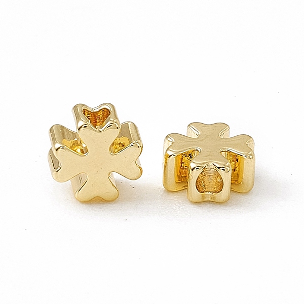 PandaHall Brass Beads, Clover, Real 18K Gold Plated, 5x5x2.5mm, Hole: 1.4mm Brass Clover
PandaHall Brass Beads, Clover, Real 18K Gold Plated, 5x5x2.5mm, Hole: 1.4mm Brass Clover