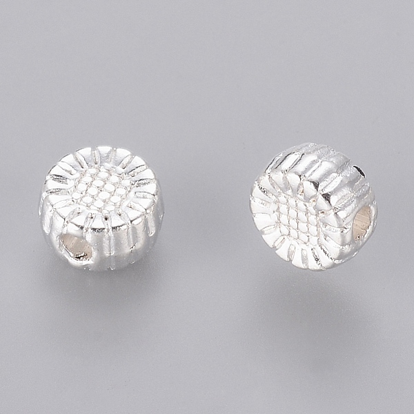 PandaHall Tibetan Style Alloy Beads, Lead Free and Cadmium Free, Flower, Silver, 5.5x5.5x3mm, Hole: 1mm Alloy Flower Silver
PandaHall Tibetan Style Alloy Beads, Lead Free and Cadmium Free, Flower, Silver, 5.5x5.5x3mm, Hole: 1mm Alloy Flower Silver