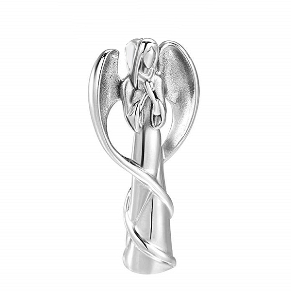 PandaHall Openable Stainless Steel Memorial Urn Ashes Pendants, Angel with Wing, Silver, 35x17mm Stainless Steel Angel & Fairy
PandaHall Openable Stainless Steel Memorial Urn Ashes Pendants, Angel with Wing, Silver, 35x17mm Stainless Steel Angel & Fairy