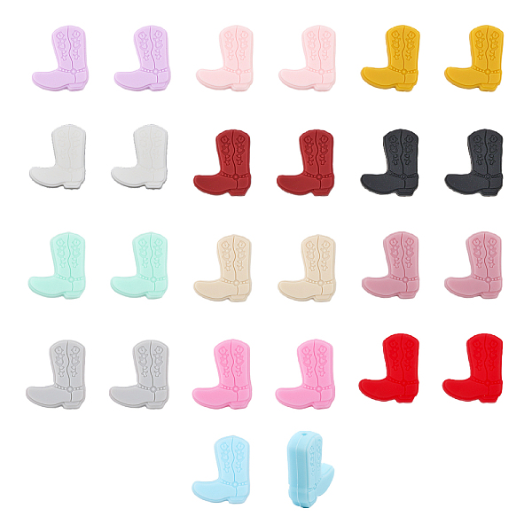 PandaHall CHGCRAFT 26Pcs 13Colors Boot Shape Silicone Beads for DIY Necklaces Bracelet Keychain Making Handmade Crafts, Mixed Color Silicone..., Multicolor
PandaHall CHGCRAFT 26Pcs 13Colors Boot Shape Silicone Beads for DIY Necklaces Bracelet Keychain Making Handmade Crafts, Mixed Color Silicone..., Multicolor
