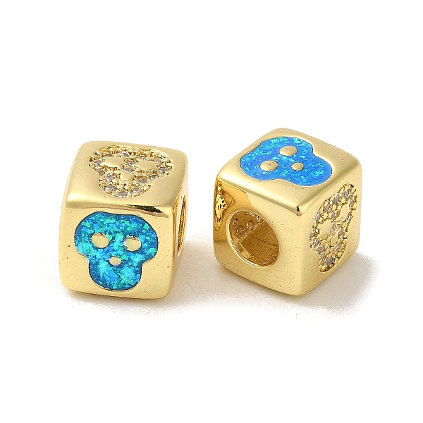 PandaHall Rack Plating Brass Micro Pave Cubic Zirconia Beads, with Synthetic Opal, Cadmium Free & Lead Free, Long-Lasting Plated, Real 18K..., Clear
PandaHall Rack Plating Brass Micro Pave Cubic Zirconia Beads, with Synthetic Opal, Cadmium Free & Lead Free, Long-Lasting Plated, Real 18K..., Clear