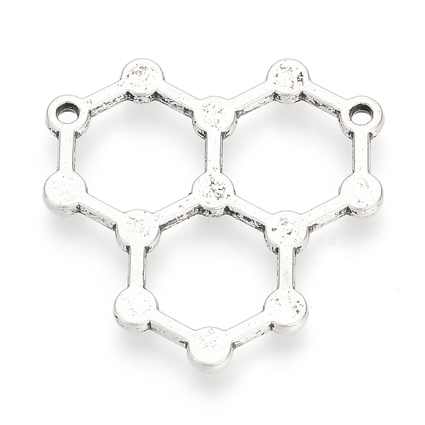 PandaHall Tibetan Style Alloy Pendants, Cadmium Free & Lead Free, Chemistry Molecule Charms, Antique Silver, 29x29x2mm, Hole: 1.5mm, about...
PandaHall Tibetan Style Alloy Pendants, Cadmium Free & Lead Free, Chemistry Molecule Charms, Antique Silver, 29x29x2mm, Hole: 1.5mm, about...