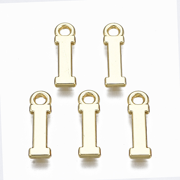 PandaHall Alloy Charms, Cadmium Free & Nickel Free & Lead Free, Alphabet, Real 16K Gold Plated, Letter.I, 14x4x1mm, Hole: 1.6mm Alloy Letter...
PandaHall Alloy Charms, Cadmium Free & Nickel Free & Lead Free, Alphabet, Real 16K Gold Plated, Letter.I, 14x4x1mm, Hole: 1.6mm Alloy Letter...