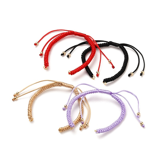 PandaHall Adjustable Braided Nylon Bracelet Making, with 304 Stainless Steel Open Jump Rings and Round Brass Beads, Golden, Mixed Color..., Multicolor
PandaHall Adjustable Braided Nylon Bracelet Making, with 304 Stainless Steel Open Jump Rings and Round Brass Beads, Golden, Mixed Color..., Multicolor