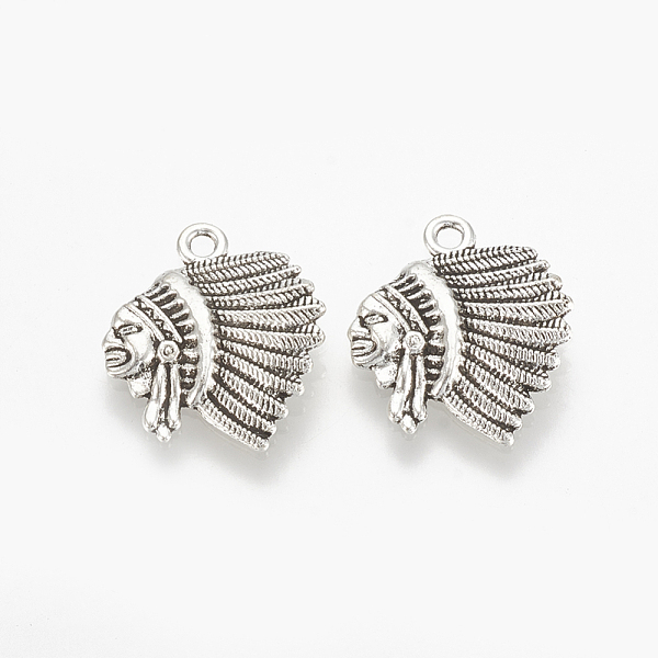 PandaHall Tibetan Style Alloy Pendants, Native American Charm, Cadmium Free & Lead Free,, Antique Silver, 20.5x18.5x2mm, Hole: 2mm, about...
PandaHall Tibetan Style Alloy Pendants, Native American Charm, Cadmium Free & Lead Free,, Antique Silver, 20.5x18.5x2mm, Hole: 2mm, about...