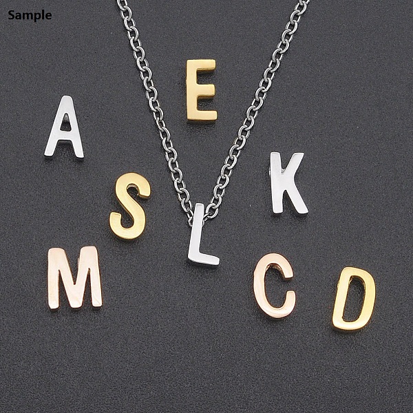 PandaHall 201 Stainless Steel Charms, for Simple Necklaces Making, Laser Cut, Letter, Golden, Letter.H, 8x5x3mm, Hole: 1.8mm 201 Stainless...
PandaHall 201 Stainless Steel Charms, for Simple Necklaces Making, Laser Cut, Letter, Golden, Letter.H, 8x5x3mm, Hole: 1.8mm 201 Stainless...
