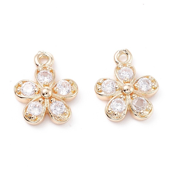 PandaHall Rack Plating Brass Cubic Zirconia Charms, Long-Lasting Plated, Flower, Light Gold, 13.5x10.5x3.5mm, Hole: 1.2mm Brass+Cubic..., Clear
PandaHall Rack Plating Brass Cubic Zirconia Charms, Long-Lasting Plated, Flower, Light Gold, 13.5x10.5x3.5mm, Hole: 1.2mm Brass+Cubic..., Clear