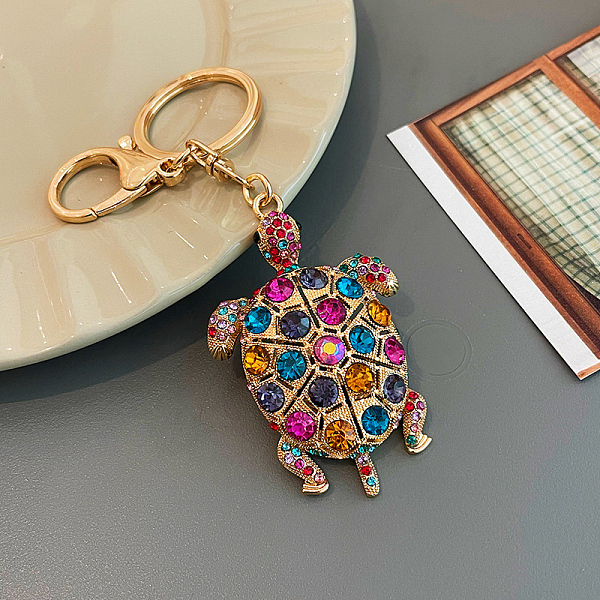 PandaHall Alloy Rhinestone Tortoise Pendant Keychains, for Car Bag Pendant Accessories, Colorful, 13.2x4.8cm Alloy+Rhinestone Tortoise..., Multicolor
PandaHall Alloy Rhinestone Tortoise Pendant Keychains, for Car Bag Pendant Accessories, Colorful, 13.2x4.8cm Alloy+Rhinestone Tortoise..., Multicolor