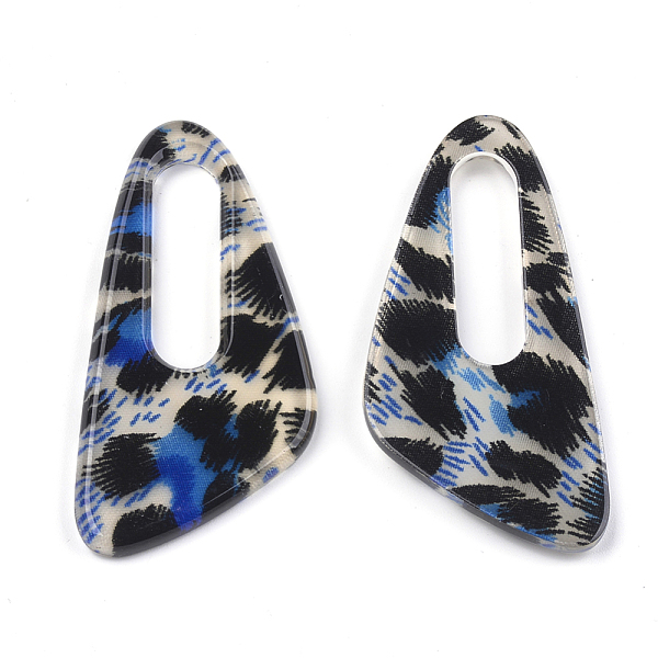 PandaHall Cellulose Acetate(Resin) Big Pendants, Triangle, Blue, 60.5x28.5x3.5mm, Hole: 29.5x8mm Cellulose Acetate Triangle Blue
PandaHall Cellulose Acetate(Resin) Big Pendants, Triangle, Blue, 60.5x28.5x3.5mm, Hole: 29.5x8mm Cellulose Acetate Triangle Blue