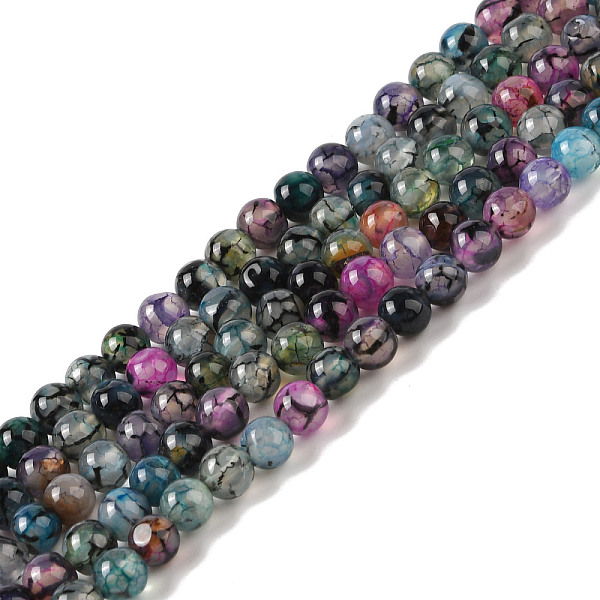 PandaHall Natural Dragon Veins Agate Bead Strands, Dyed & Heated, Round, 6mm, Hole: 0.8mm, about 62pcs/strand, 14.57 inch(37cm) Dragon Veins...
PandaHall Natural Dragon Veins Agate Bead Strands, Dyed & Heated, Round, 6mm, Hole: 0.8mm, about 62pcs/strand, 14.57 inch(37cm) Dragon Veins...