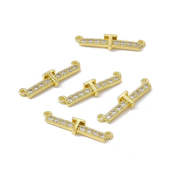 PandaHall Rack Plating Brass Micro Pave Clear Cubic Zirconia Connector Charms, Real 18K Gold Plated, Long-Lasting Plated, Cadmium Free &...
PandaHall Rack Plating Brass Micro Pave Clear Cubic Zirconia Connector Charms, Real 18K Gold Plated, Long-Lasting Plated, Cadmium Free &...