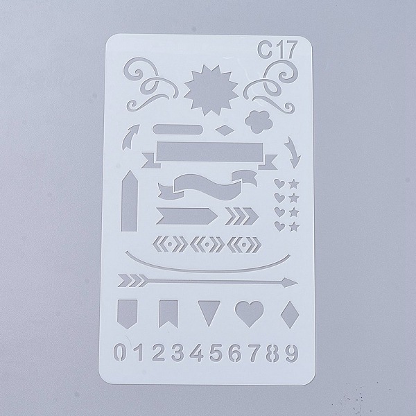 PandaHall Plastic Reusable Drawing Painting Stencils Templates, for Painting on Fabric Canvas Tiles Floor Furniture Wood, Linen..., Brown
PandaHall Plastic Reusable Drawing Painting Stencils Templates, for Painting on Fabric Canvas Tiles Floor Furniture Wood, Linen..., Brown