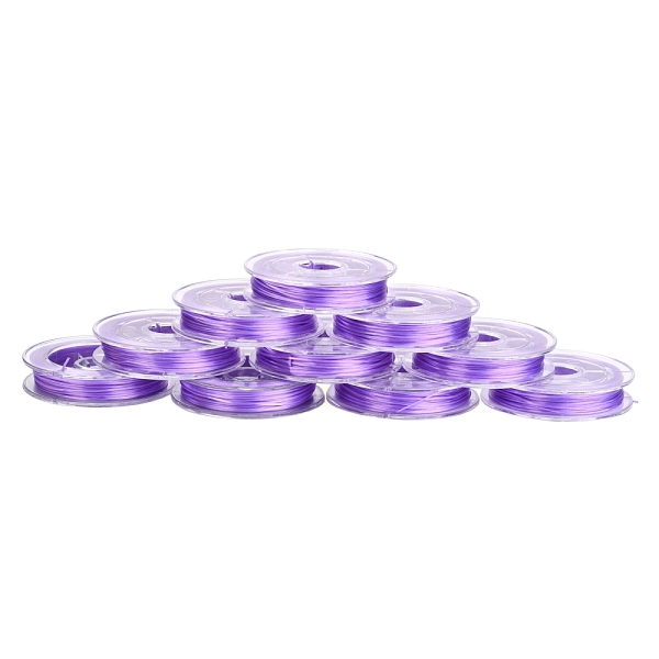 PandaHall Flat Japanese Crystal Elastic Stretch Thread, for Bracelets Gemstone Jewelry Making Beading Craft, Purple, 0.38mm, about 10.93...
PandaHall Flat Japanese Crystal Elastic Stretch Thread, for Bracelets Gemstone Jewelry Making Beading Craft, Purple, 0.38mm, about 10.93...