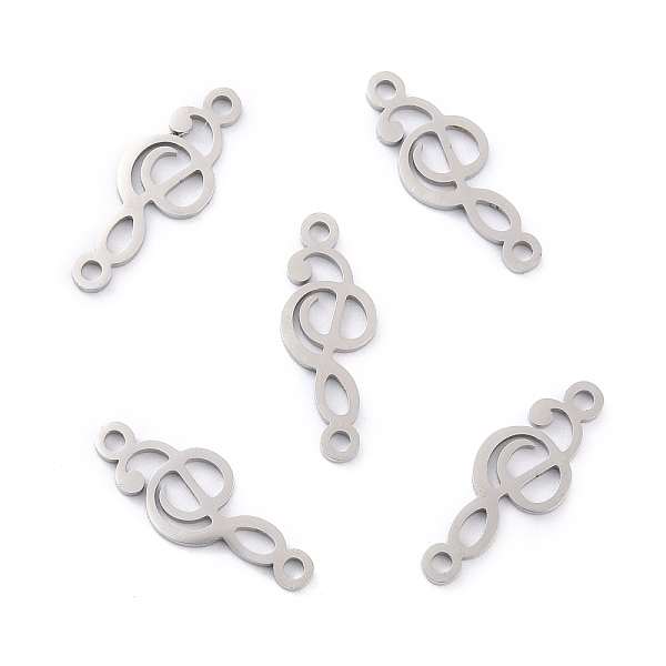 PandaHall 201 Stainless Steel Pendants, Treble Clef, Stainless Steel Color, 18.5x7x1mm, Hole: 1.4mm 201 Stainless Steel Musical Note
PandaHall 201 Stainless Steel Pendants, Treble Clef, Stainless Steel Color, 18.5x7x1mm, Hole: 1.4mm 201 Stainless Steel Musical Note