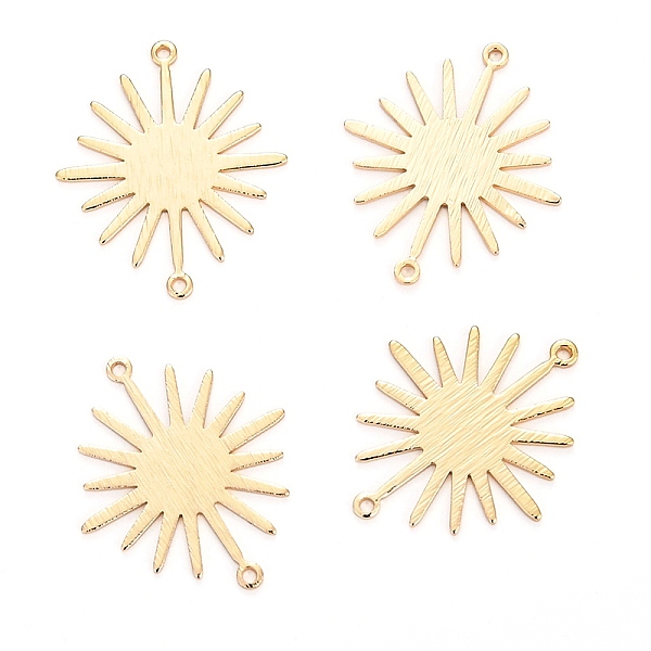 PandaHall Brass Solar Eclipse Links Connectors, Long-Lasting Plated, Sun, Real 14K Gold Plated, 26.5x22.5x0.8mm, Hole: 1.2mm Brass Sun
PandaHall Brass Solar Eclipse Links Connectors, Long-Lasting Plated, Sun, Real 14K Gold Plated, 26.5x22.5x0.8mm, Hole: 1.2mm Brass Sun
