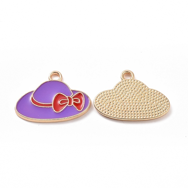 PandaHall Alloy Enamel Pendants, Hat with Bowknot Charm, Light Gold, 16x22x1.5mm, Hole: 1.8mm Alloy+Enamel Hat Multicolor
PandaHall Alloy Enamel Pendants, Hat with Bowknot Charm, Light Gold, 16x22x1.5mm, Hole: 1.8mm Alloy+Enamel Hat Multicolor