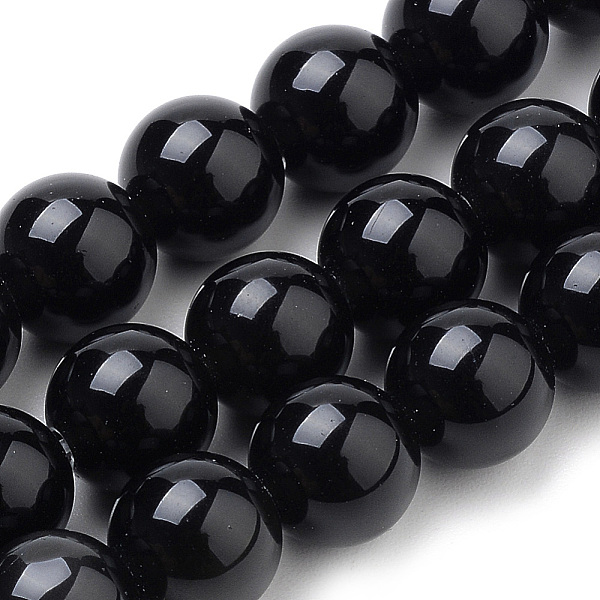 PandaHall Natural Black Onyx Beads Strands, Dyed, Round, 6mm, Hole: 1mm, about 62pcs/strand, 15.7 inch Black Onyx Round
PandaHall Natural Black Onyx Beads Strands, Dyed, Round, 6mm, Hole: 1mm, about 62pcs/strand, 15.7 inch Black Onyx Round