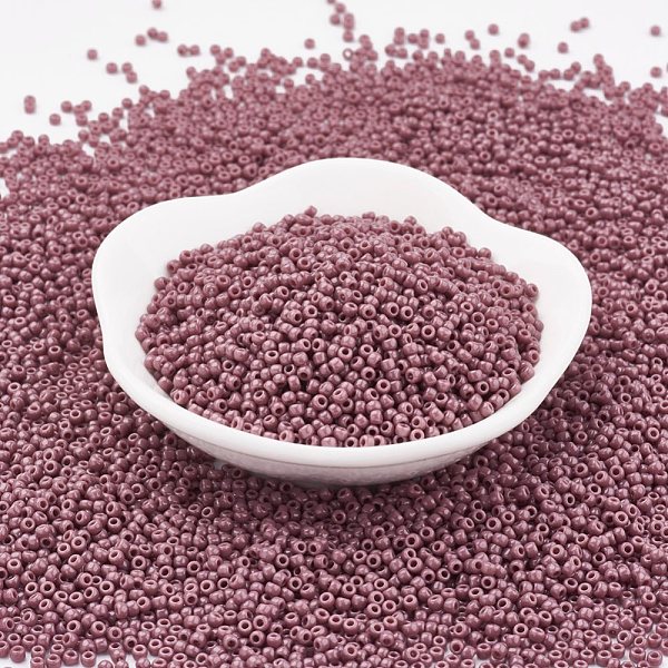 PandaHall TOHO Japanese Seed Beads, Round, 11/0, (52) Opaque Lavender, 2x1.5mm, Hole: 0.5mm, about 42000pcs/pound Glass Purple
PandaHall TOHO Japanese Seed Beads, Round, 11/0, (52) Opaque Lavender, 2x1.5mm, Hole: 0.5mm, about 42000pcs/pound Glass Purple