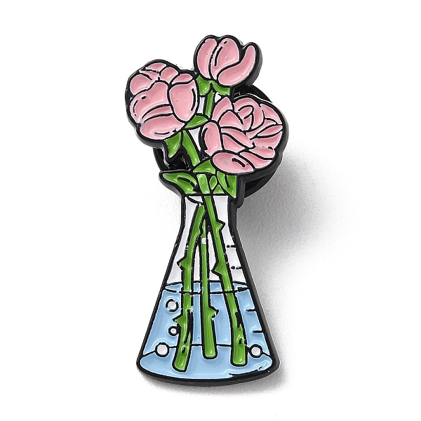 PandaHall Flask Enamel Pins, Electrophoresis Black Zinc Alloy Brooch for Clothes Backpack, Flower, 30x14x1mm Alloy+Enamel Flower
PandaHall Flask Enamel Pins, Electrophoresis Black Zinc Alloy Brooch for Clothes Backpack, Flower, 30x14x1mm Alloy+Enamel Flower