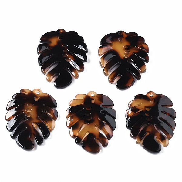 PandaHall Cellulose Acetate(Resin) Pendants, Leaf, Sienna, 28x21.5~22.5x2.5mm, Hole: 1.2mm Cellulose Acetate Leaf Brown
PandaHall Cellulose Acetate(Resin) Pendants, Leaf, Sienna, 28x21.5~22.5x2.5mm, Hole: 1.2mm Cellulose Acetate Leaf Brown