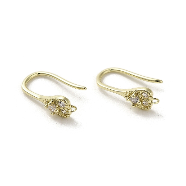 PandaHall Brass Micro Pave Cubic Zirconia Earring Hooks, Long-Lasting Plated, Heart, 15x5mm, Hole: 1mm, Pin: 0.9mm Brass+Cubic Zirconia...
PandaHall Brass Micro Pave Cubic Zirconia Earring Hooks, Long-Lasting Plated, Heart, 15x5mm, Hole: 1mm, Pin: 0.9mm Brass+Cubic Zirconia...