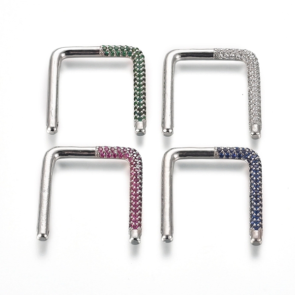 PandaHall Brass Micro Pave Cubic Zirconia Pendants, Platinum, Mixed Color, 31.5x28x3.5mm, Hole: 1.8mm Brass+Cubic Zirconia Others Multicolor
PandaHall Brass Micro Pave Cubic Zirconia Pendants, Platinum, Mixed Color, 31.5x28x3.5mm, Hole: 1.8mm Brass+Cubic Zirconia Others Multicolor