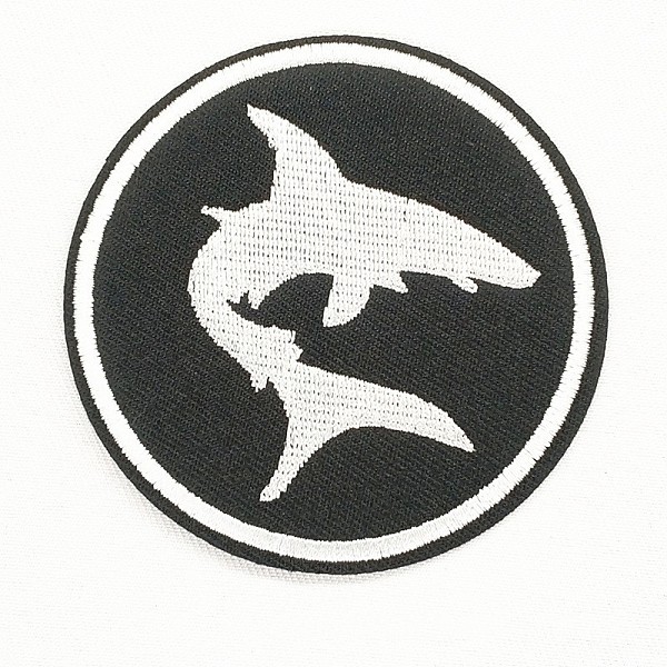 PandaHall Computerized Embroidery Cloth Iron on/Sew on Patches, Costume Accessories, Appliques, Flat Round with Shark, Black & White, 78mm...
PandaHall Computerized Embroidery Cloth Iron on/Sew on Patches, Costume Accessories, Appliques, Flat Round with Shark, Black & White, 78mm...