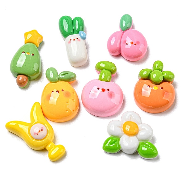 PandaHall Opaque Resin Decoden Cabochons, for Jewelry Making, Fruit, 21~27x12~19x8~10mm Resin Fruit Multicolor
PandaHall Opaque Resin Decoden Cabochons, for Jewelry Making, Fruit, 21~27x12~19x8~10mm Resin Fruit Multicolor