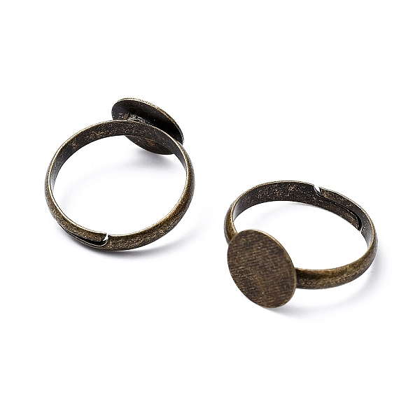 PandaHall Brass Pad Ring Base Findings, Adjustable, Cadmium Free & Nickel Free & Lead Free, Antique Bronze, 19mm Brass
PandaHall Brass Pad Ring Base Findings, Adjustable, Cadmium Free & Nickel Free & Lead Free, Antique Bronze, 19mm Brass