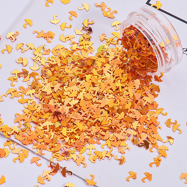 PandaHall Shining Nail Art Glitter, Manicure Sequins, DIY Sparkly Paillette Tips Nail, Umbrella, Dark Orange, 5x4x0.3mm, 1g/box Plastic...
PandaHall Shining Nail Art Glitter, Manicure Sequins, DIY Sparkly Paillette Tips Nail, Umbrella, Dark Orange, 5x4x0.3mm, 1g/box Plastic...
