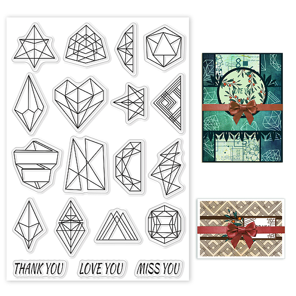 PandaHall PVC Plastic Stamps, for DIY Scrapbooking, Photo Album Decorative, Cards Making, Stamp Sheets, Film Frame, Geometric Pattern...
PandaHall PVC Plastic Stamps, for DIY Scrapbooking, Photo Album Decorative, Cards Making, Stamp Sheets, Film Frame, Geometric Pattern...