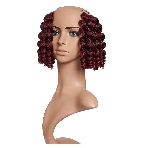 PandaHall Wand Curly Crochet Hair, African Collection Crochet Braiding Hair, Heat Resistant Low Temperature Fiber, Short & Curly, Burgundy...
PandaHall Wand Curly Crochet Hair, African Collection Crochet Braiding Hair, Heat Resistant Low Temperature Fiber, Short & Curly, Burgundy...