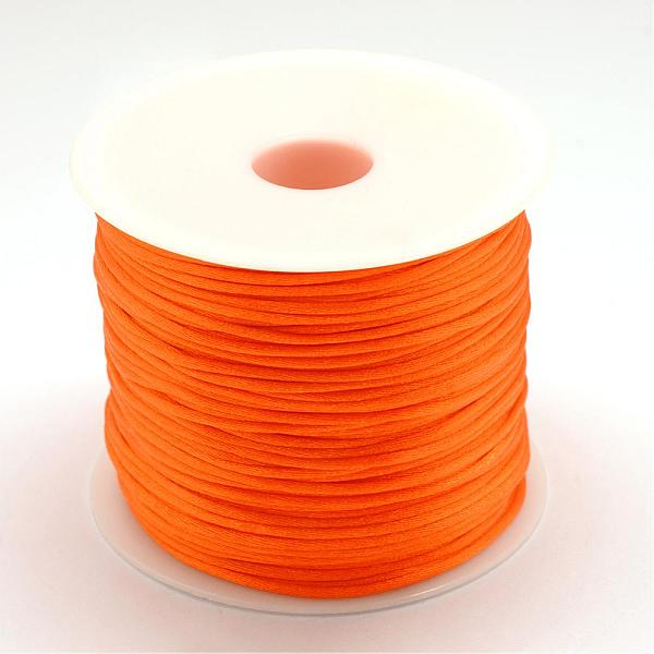 PandaHall Nylon Thread, Rattail Satin Cord, Dark Orange, 1.5mm, about 100yards/roll(300 feet/roll) Nylon Orange
PandaHall Nylon Thread, Rattail Satin Cord, Dark Orange, 1.5mm, about 100yards/roll(300 feet/roll) Nylon Orange