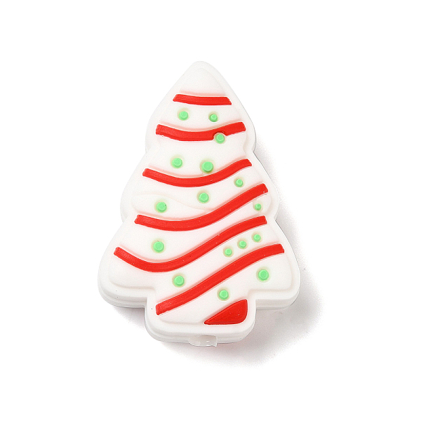 PandaHall Christmas Theme Silicone Focal Beads, Silicone Teething Beads, Christmas Tree, 30x21x9mm, Hole: 3.5mm Silicone Christmas Tree..., White
PandaHall Christmas Theme Silicone Focal Beads, Silicone Teething Beads, Christmas Tree, 30x21x9mm, Hole: 3.5mm Silicone Christmas Tree..., White