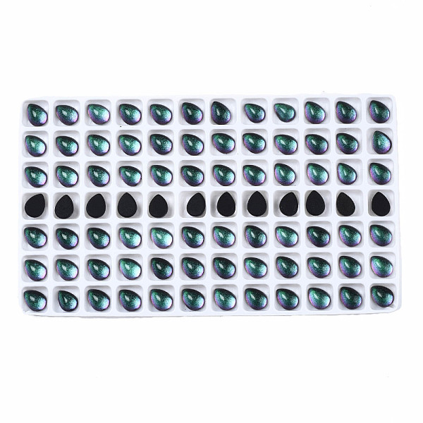 PandaHall Translucent K9 Glass Cabochons, Flat Back, Teardrop, Green, 8.5x6x3.5mm, about 84pcs/bag Glass Teardrop Green
PandaHall Translucent K9 Glass Cabochons, Flat Back, Teardrop, Green, 8.5x6x3.5mm, about 84pcs/bag Glass Teardrop Green