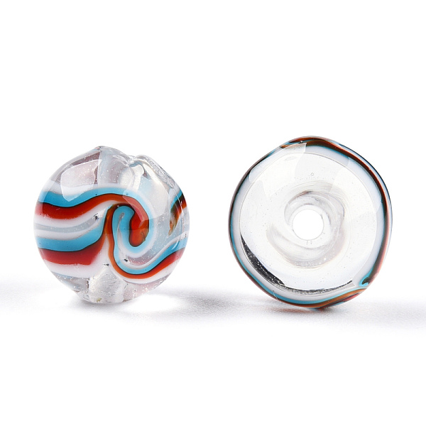 PandaHall Handmade Lampwork Beads, Round, Deep Sky Blue, 10~12x9~10mm, Hole: 1.6mm Lampwork Round
PandaHall Handmade Lampwork Beads, Round, Deep Sky Blue, 10~12x9~10mm, Hole: 1.6mm Lampwork Round