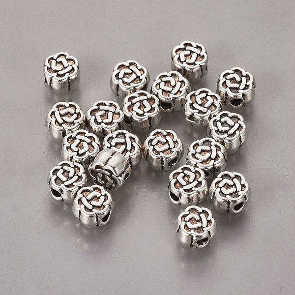 PandaHall Tibetan Style Alloy Beads, Cadmium Free & Nickel Free & Lead Free, Flower, Great for Mother's Day Gifts making, Antique Silver...
PandaHall Tibetan Style Alloy Beads, Cadmium Free & Nickel Free & Lead Free, Flower, Great for Mother's Day Gifts making, Antique Silver...