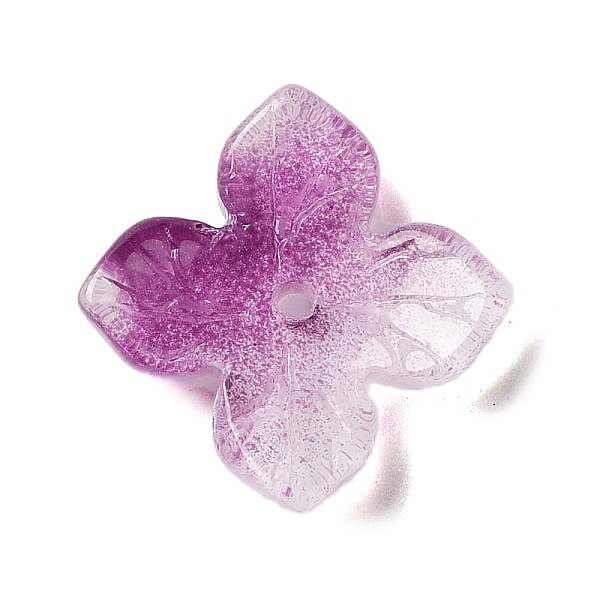 PandaHall Glass Beads Caps, Hydrangea Flower, Dark Violet, 17x17x4mm, Hole: 1.4mm Glass
PandaHall Glass Beads Caps, Hydrangea Flower, Dark Violet, 17x17x4mm, Hole: 1.4mm Glass