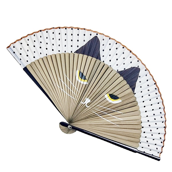 PandaHall Cat Pattern Bamboo with Satin Folding Fan, for Party Wedding Dancing Decoration, Pale Goldenrod, 210mm Bamboo
PandaHall Cat Pattern Bamboo with Satin Folding Fan, for Party Wedding Dancing Decoration, Pale Goldenrod, 210mm Bamboo