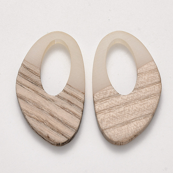 PandaHall Transparent Resin & Wood Pendants, Waxed, Linen, 39x23x3~4mm, Hole: 20x10mm Resin+Wood Others Brown
PandaHall Transparent Resin & Wood Pendants, Waxed, Linen, 39x23x3~4mm, Hole: 20x10mm Resin+Wood Others Brown