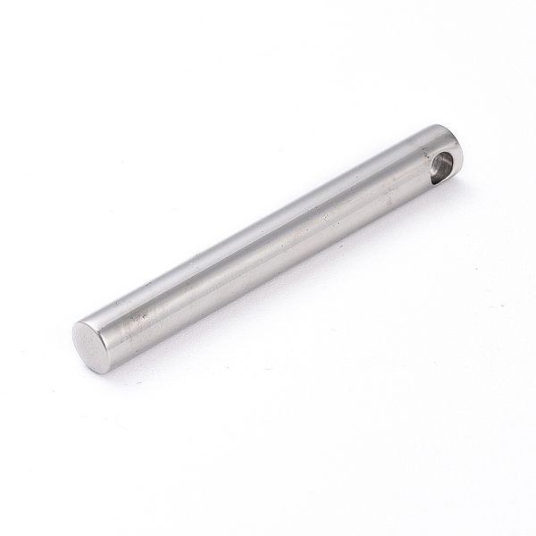 PandaHall 304 Stainless Steel Pendants, Column, Stainless Steel Color, 40x5mm, Hole: 3mm 304 Stainless Steel Column
PandaHall 304 Stainless Steel Pendants, Column, Stainless Steel Color, 40x5mm, Hole: 3mm 304 Stainless Steel Column