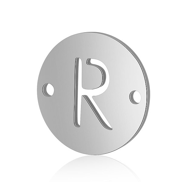 PandaHall Titanium Steel Links connectors, Flat Round with Letter, Stainless Steel Color, Letter.R, 12x0.8mm, Hole: 0.8mm Titanium Steel...
PandaHall Titanium Steel Links connectors, Flat Round with Letter, Stainless Steel Color, Letter.R, 12x0.8mm, Hole: 0.8mm Titanium Steel...