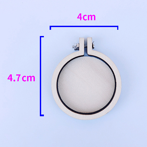 PandaHall Mini Wooden Embroidery Hoops, Embroidery Cross Stitch Hoops, for DIY Pendant Embroidery Frame Craft Ornaments, Round Pattern..., Orange
PandaHall Mini Wooden Embroidery Hoops, Embroidery Cross Stitch Hoops, for DIY Pendant Embroidery Frame Craft Ornaments, Round Pattern..., Orange