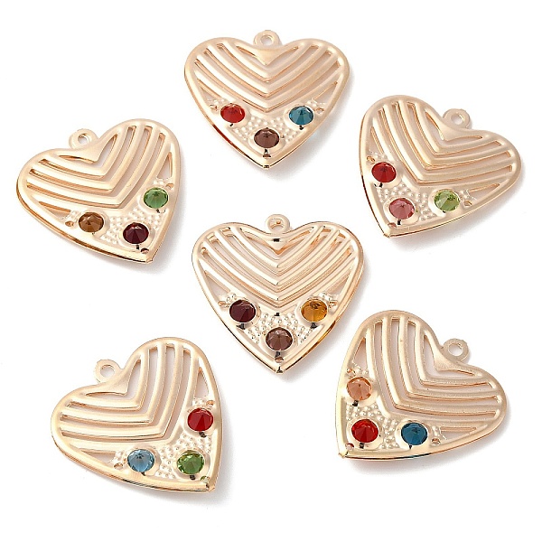 PandaHall Iron with Glass Pendants, Hollow Heart Charm, Mixed Color, 32.5x30x5mm, Hole: 2mm Iron+Glass Heart Multicolor
PandaHall Iron with Glass Pendants, Hollow Heart Charm, Mixed Color, 32.5x30x5mm, Hole: 2mm Iron+Glass Heart Multicolor